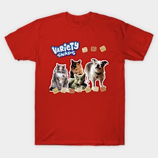 The Pup Pups Variety Snaps T-Shirt